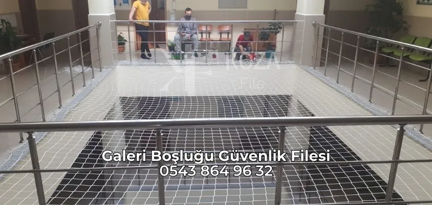 Galeri Boşluğu Güvenlik Filesi