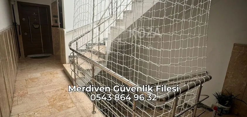 Merdiven Güvenlik Filesi