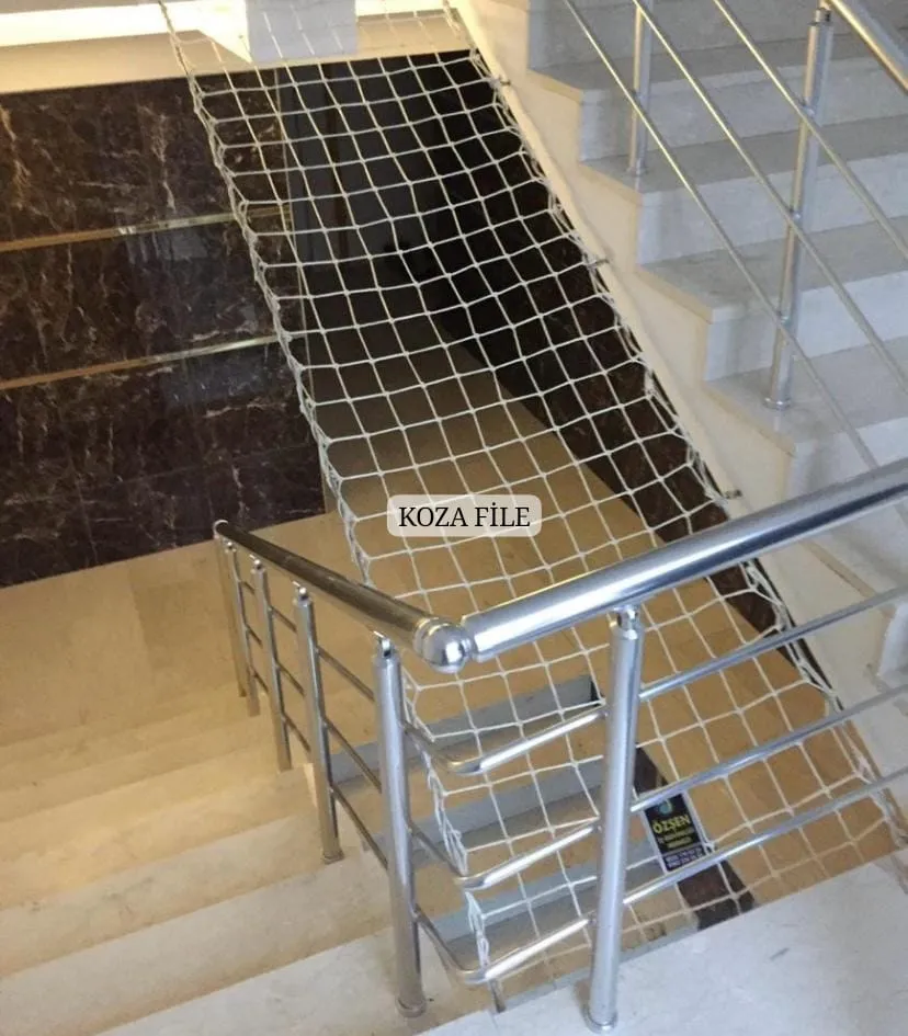 Yatay Güvenlik Filesi Apartman Boşluğu