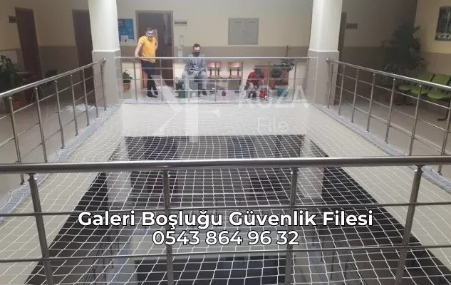 Galeri Boşluğu Güvenlik Filesi