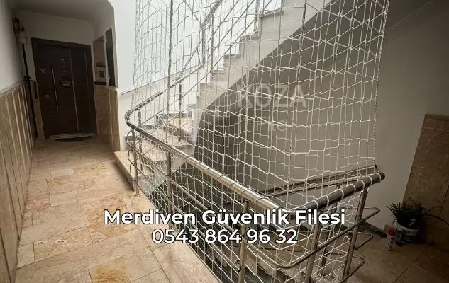 Merdiven Güvenlik Filesi